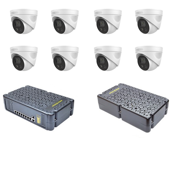 IPVideo Kit 8x4MpTPOE